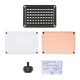 thumbnail image 2 of Andoer S9560 Mini LED Panel de luz de video Panel 95+ 5500K Temperatura de color 60pcs LEDs Andoer Lámpara de fotografía, 2 of 6