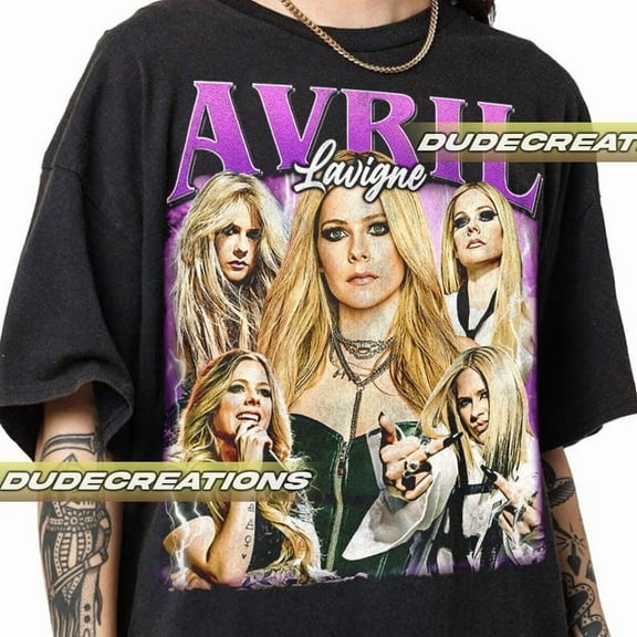 Limited Avril Lavigne Vintage T-Shirt, Shirt Gift For Woman and Man Unisex T-Shirt
