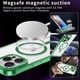 thumbnail image 3 of KAIYANG Funda para iPhone 16 Pro compatible con MagSafe TPU+PC transparente - Verde, 3 of 5