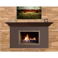 thumbnail image 6 of Pearl Mantels Crestwood Mantel Shelf, 48-Inch, Chocolate Brown, 6 of 6