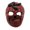 B003- Red, variant on Full Face Holiday Headwear, Black and Gold Masquerade Mask, Masquerade Mask for Men, Scary Halloween Costumes, 10X8 Inch Black Mythical Snake Skull Mask with Gold Snake Accents for Themed
