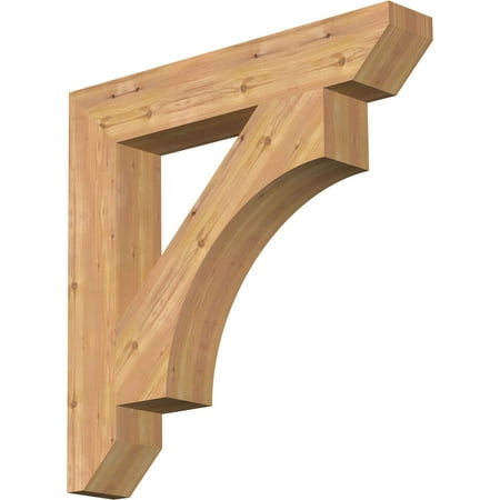 

Ekena Millwork 5 1/2 W x 34 D x 34 H Westlake Slat Smooth Bracket Western Red Cedar