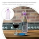 thumbnail image 3 of 10 bolsas de regalo de organza transparente para botellas de vino (moradas), 3 of 8