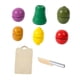 thumbnail image 2 of Juguetes de madera para cortar frutas y verduras, comida de juguete para niños y niñas de 1 a 3 años 8 piezas, 2 of 9