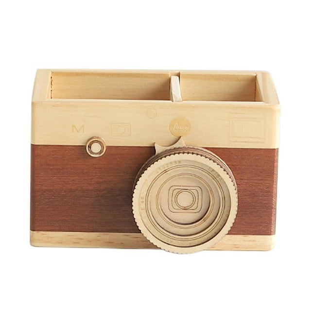 Titular de Lápiz Vintage Caja de Almacenamiento Copa de para La Decoración para hogar Estacionarios