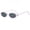 C4-Purple/Grey, variant on Polarized Retro Oval Sunglasses for Women and Men Small 90s Style
