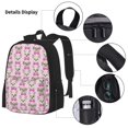 thumbnail image 3 of Disketp Cute puppy Mochila Estampada de Gran Capacidad con Lonchera y Estuche, Set de 3 Piezas para Estudiantes, 3 of 7