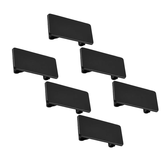 Rocker Switches Panel Switches Holder Blanking Plate Covers Black Plastic for Standard Switches Panel Hole