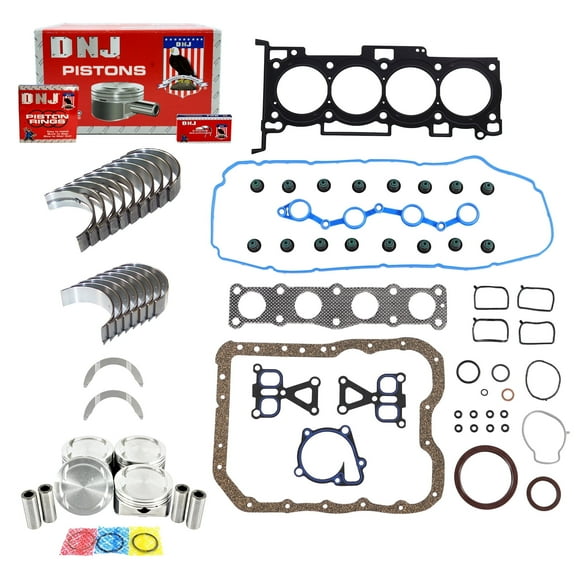 DNJ EK181 Engine Rebuild Kit Fits Cars & Trucks 2009-2013 Hyundai 2.4L L4 16V DOHC 2359cc
