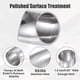 thumbnail image 4 of 2uds OD 2" 45 Grados Inoxidable Acero Curva Tubo Escape Codo Tubo, 4 of 7