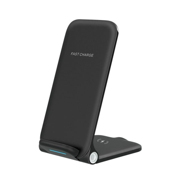 Cotonie 15W Foldable Three-In-One Wireless Charger Vertical Mobile Phone Stand Suitable for Most Mobile Phone Watch Headphones Big Deal Y
