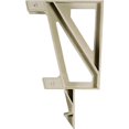 thumbnail image 3 of 2x4basics Dekmate Deck Bench Bracket – Sand, Single, 3 of 5