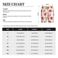 thumbnail image 4 of Kdxio Hand Drawn Strawberry Print Mens Sleep Shorts Bottoms Soft Comfy Pajama Wear Pants with Drawstring Pockets, 4 of 7