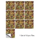 thumbnail image 3 of 10 piezas/juego de 10/15/20/30 cm, mosaicos de mármol planos duros, pegatinas de pared para cocina, baño, suelo, decoración diagonal, papel tapiz, mural artístico de PVC, 3 of 5