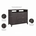 thumbnail image 4 of Somerset Office Storage Credenza in Storm Gray - Engineered Wood, 4 of 10
