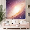 thumbnail image 3 of Idea4wall 3pcs Interstellar Cloud Star Galaxy Stick Wallpaper Removable Wall Murals Large Wall Stickers for Home Decoration, 96"x72", 3 of 5