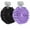 Black, variant on 2Pcs Silicone Body Scrubber,Exfoliating Body Scrubbers for use in Shower,Silicone Body Brush for Showering and Anti-Slippery Handles for All Skin Types,Eco Friendly Shower Scrubber for Body