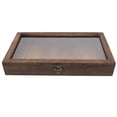 thumbnail image 1 of MIANGASTORE Wooden Box Insect Display Case With Clear Top Specimen Collection Box Butterfly Shadow Box Frame Jewelry Display Case Storage Tray Specimen Keepsake Box, 1 of 9