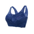 thumbnail image 3 of Womens Lace Bras No Trace Breast-Wiping And Chest-Wrapping Sports Bras Underwear Sport Crop Top Lingerie Push up Bras, 3 of 7