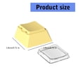 thumbnail image 3 of 8Pcs Cheey Profile PC Keycaps 1U Keycaps for Mechanical Keyboards Enhancing Typing and Keyboard Appearance, 3 of 8