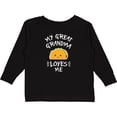 thumbnail image 3 of Inktastic My Great Grandma Loves Me with Taco Illustration Boys or Girls Long Sleeve Toddler T-Shirt, 3 of 5