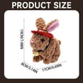 thumbnail image 4 of kjfeif 7.48" Bunny Toys Interactive Electronic Pet Toys Bunnies Can Walk and Talk, Easter Plush Stuffed Bunny Toy Walking Rabbit Educational Toys for Kids, Interactive Bunny Toys, 4 of 9