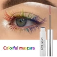 thumbnail image 5 of Máscara de pestañas cosmética, maquillaje, resistente al agua, espesante, voluminizadora, alargadora y fortalecedora, para fiestas y uso diario, de larga duración. 10, 5 of 5