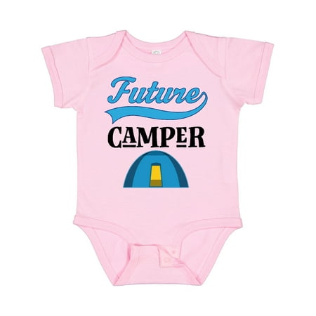 

Inktastic Camping Future Camper Boys or Girls Baby Bodysuit