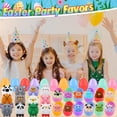 thumbnail image 4 of Huevos De Pascua Precargados Con Juguetes Pop De Animales 24 Piezas Huevos De Pascua Rellenos Para Búsqueda De Huevos Cestas De Pascua Rellenos Para Niños Favores De Fiesta De Pascua Premios, 4 of 5