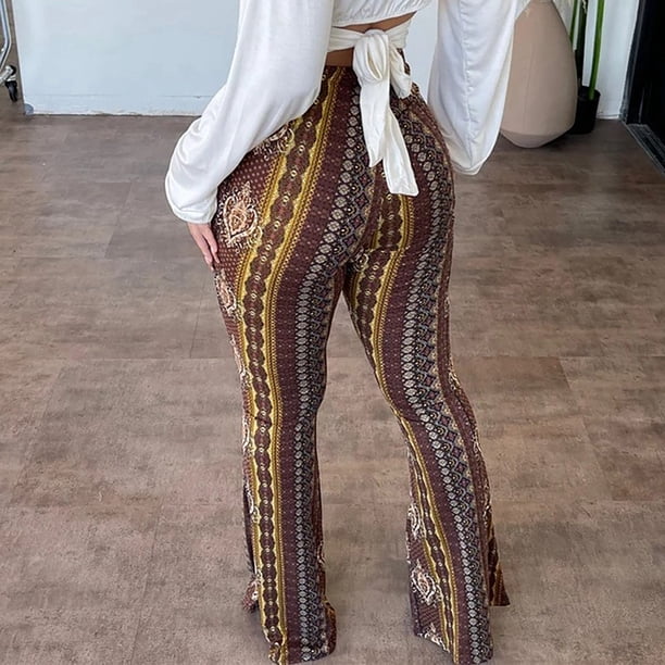 WILLBEST Pantalones Cortos Ajustados, Elásticos y Estampados para Mujer, Informales y elegantes, para Uso Diario. Extra Grande