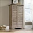 thumbnail image 7 of Pemberly Row Contemporary Storage Cabinet with Doors and 4 Adjustable Shelves in Salt Oak, 7 of 7