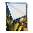 thumbnail image 2 of Sea Life Soft Flannel Fleece Throw Blanket, Tropical Fish on a Coral Reef Hawaiian Ocean Floor Environment Animals in World, Cozy Plush for Indoor and Outdoor Use, 50" x 70", Multicolor, by Ambesonne, 2 of 5