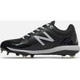 thumbnail image 2 of New Balance L4040v5 Low Cut Metal Cleat - Black, 2 of 4