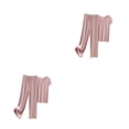 thumbnail image 1 of Qarigey Conjunto de pijama de seda helada para mujer, camiseta y cómoda con cuello en V, pantalones holgados con cintura elástica, ropa de Type1 NO1, 1 of 6