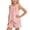 Pink, variant on Edvintorg Girls 2 Piece Outfits Cute Plaid Lightweight Crew Neck Sleeveless Casual Tank Top and Short Size 0-10