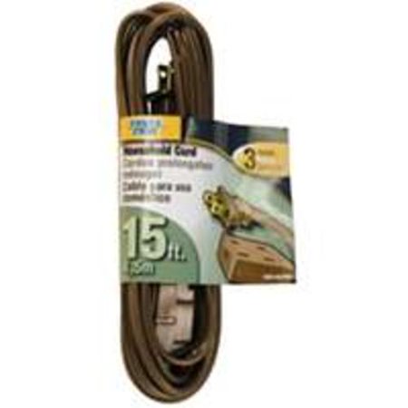 

New Power Zone OR670615 Extension Cords Brown Each