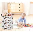 thumbnail image 4 of Cesta de lavandería para niños, cesta plegable de lona, cesta de almacenamiento para niños, para el hogar, oficina, organizador de juguetes, decoración del hogar, 4 of 8