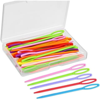 Plastic Yarn Needles 20pcs – Hooks & Needles