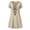 Beige1, variant on Women's Embroidered Mexican Dresses with Pockets,Plus Size Boho Dress for Women,Traditional Floral A Line Summer Dress