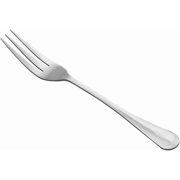 Soro Essentials- Set of 12 Stainless Steel Providence Serving Fork- Serving Utensils Serving Flatware Cutlery Kitchen Tableware Buffet Serving Utensils for Home Kitchen and Restaurant