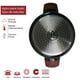 thumbnail image 4 of Cacerola Olla con tapa 28 cm RD Royal Cook Negra Antiadherente 2 pz, 4 of 5