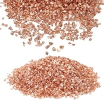 Uxcell Broken Crushed Glass Irregular Sequins 0.08''-0.16'' Red Gold Metallic Chunky Glitters For DIY Crafts Arts