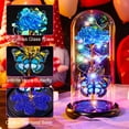 thumbnail image 2 of Regalos Galaxy Glass Rose Forever Eternal Crystal Flower, 2 of 9