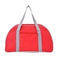 thumbnail image 1 of Bolsa de gimnasio deportiva, bolsa de viaje de gran capacidad, bolsa de mano para mujer, bolsa de viaje para la noche, para entrenamiento, deportes, Rojo, 1 of 8