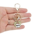 thumbnail image 4 of Unique Bargains 1 Pc Handbag Charms Keychains Animal Type 3 Bag Accessories Black White, 4 of 5