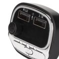 thumbnail image 3 of Reproductor MP3 para coche manos libres estéreo QC3.0 transmisor FM Bluetooth de carga rápida con luz ambiental colorida, 3 of 8