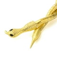 thumbnail image 4 of 3pcs Adjustable Iron Snake Wrap Bangles with Plastic Golden 35 inch(89cm) 6mm, 4 of 4