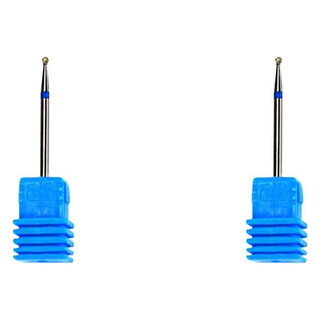 Decodeary 17 Types Nail Drill Bit Rotate Burr Cuticle Clean Manicure Tools No.01 2Set