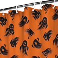 thumbnail image 3 of Halloween Ghost Silhouettes Pattern Shower Curtain 36"x72" ,Bathroom Decorative Shower Curtains Set with 12 Hooks,Modern Waterproof Washable Shower Curtain, 3 of 6
