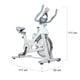 thumbnail image 4 of Bicicleta Spinning Centurfit  11 Kilos Blanco Plata, 4 of 4